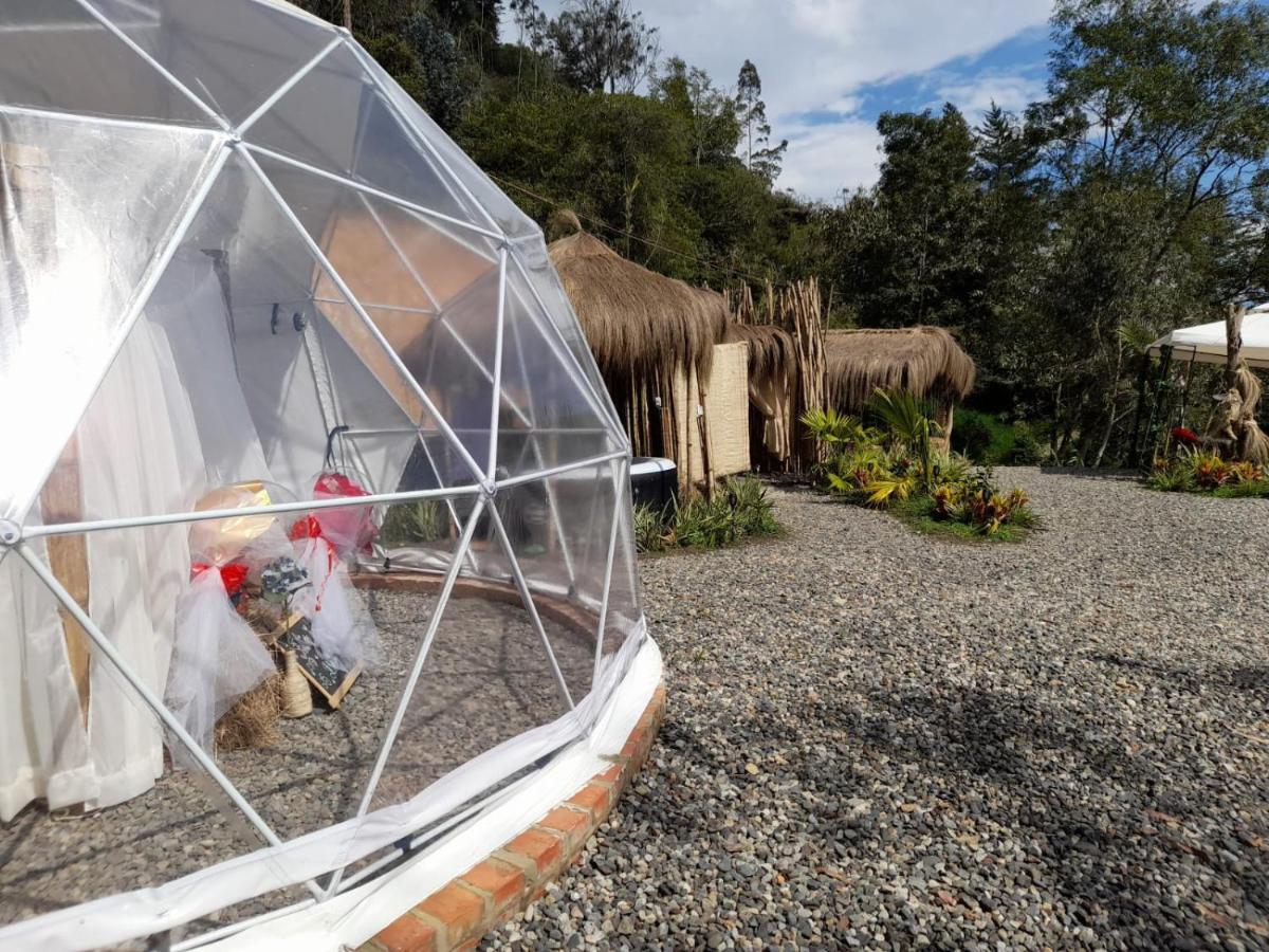 Hotel Islamontana Glamping Fomeque Exterior foto