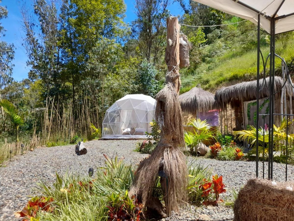 Hotel Islamontana Glamping Fomeque Exterior foto